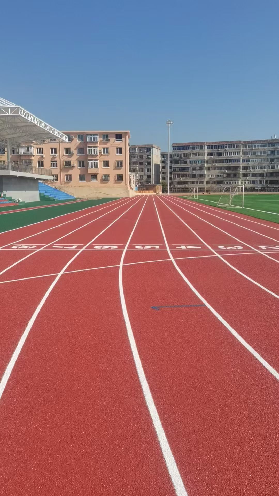 聊城市学校运动操场渗水跑道 - 方案